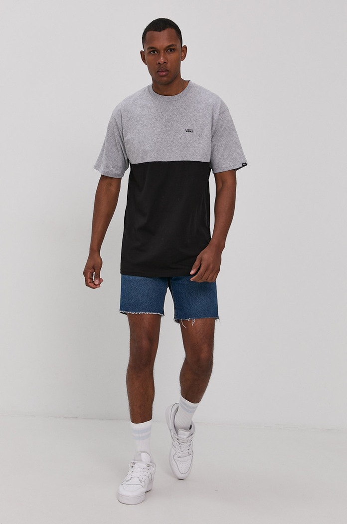 Vans T-shirt VN0A3CZDATJ1 szary AA00