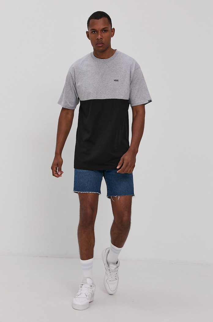 Vans T-shirt VN0A3CZDATJ1 szary AA00