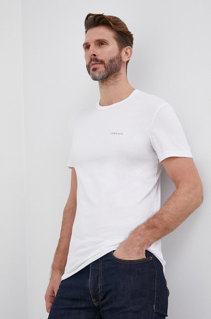 Versace t-shirt AU04023 fehér AA00