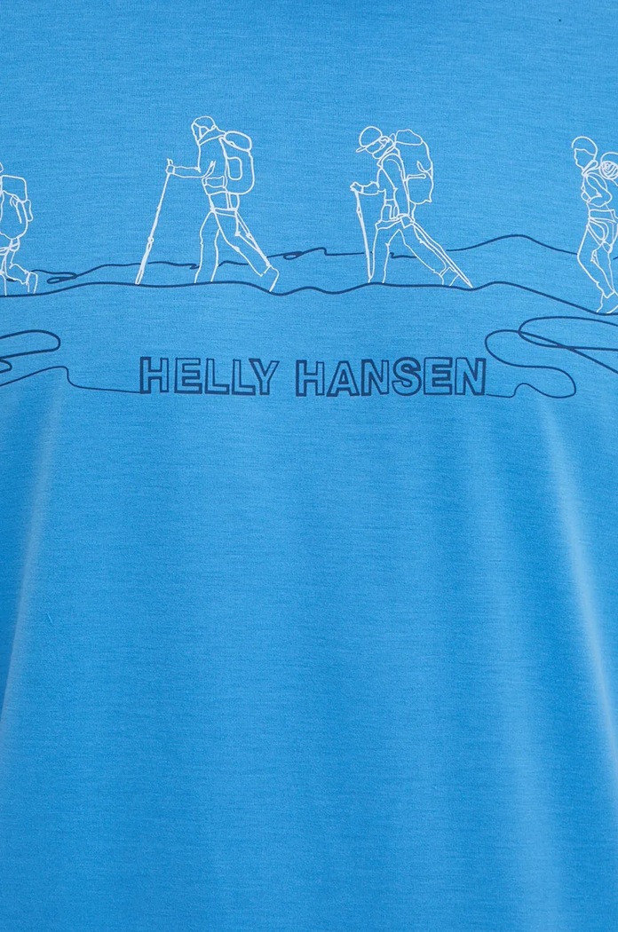 Тениска Helly Hansen 63082 син