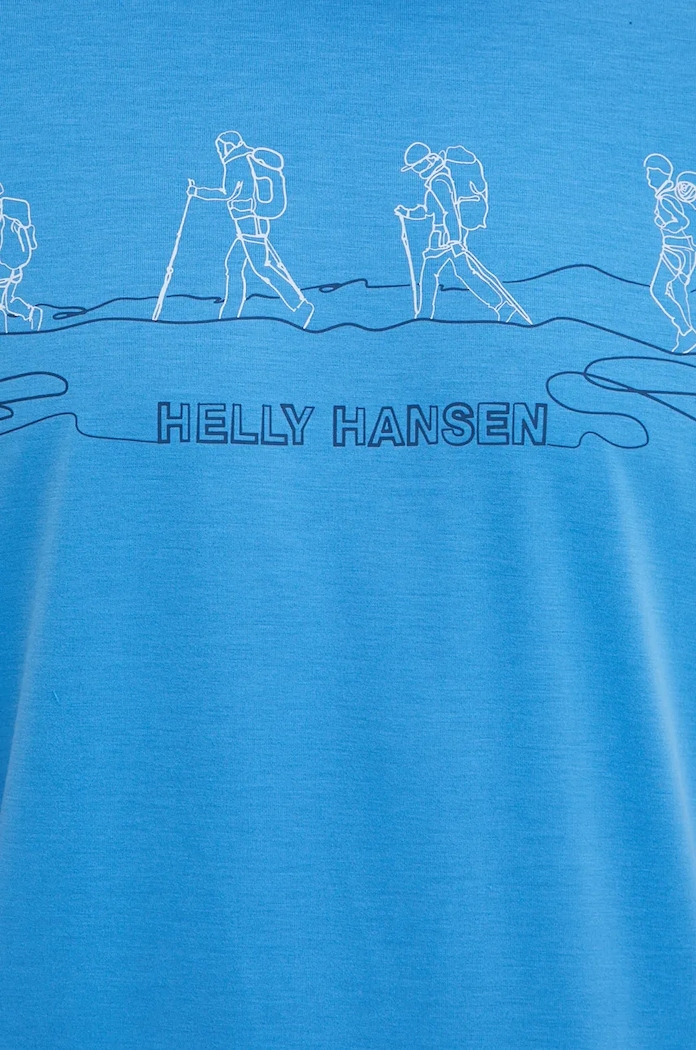 Тениска Helly Hansen 63082 син