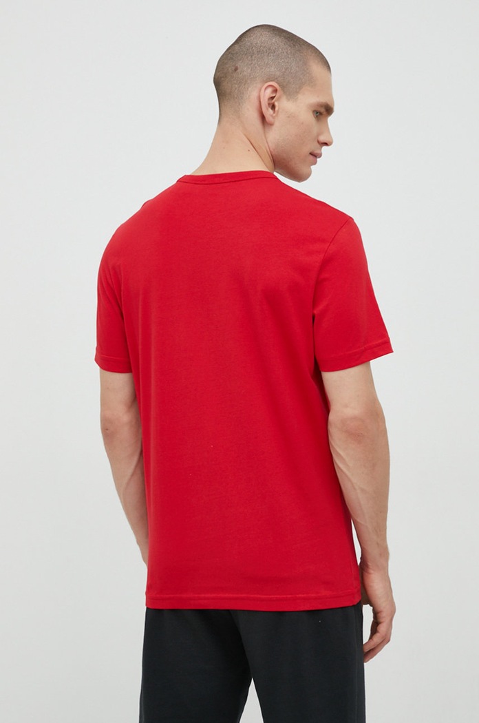 Odzież Rossignol t-shirt bawełniany RLKMY04 czerwony