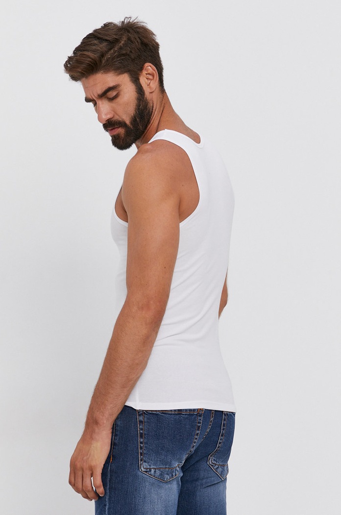 Odjeća Majica kratkih rukava United Colors of Benetton 3OP82H257.101 bijela
