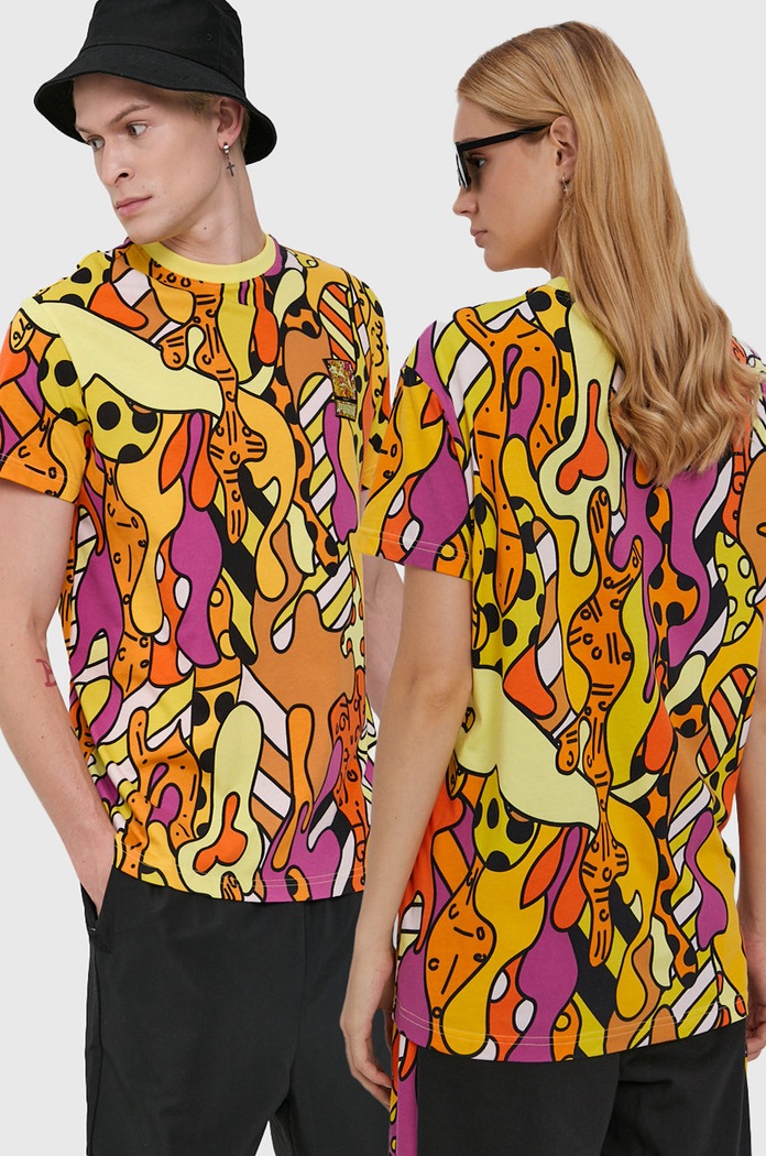 Puma Tricou x Britto 532235 cu modele galben 532235