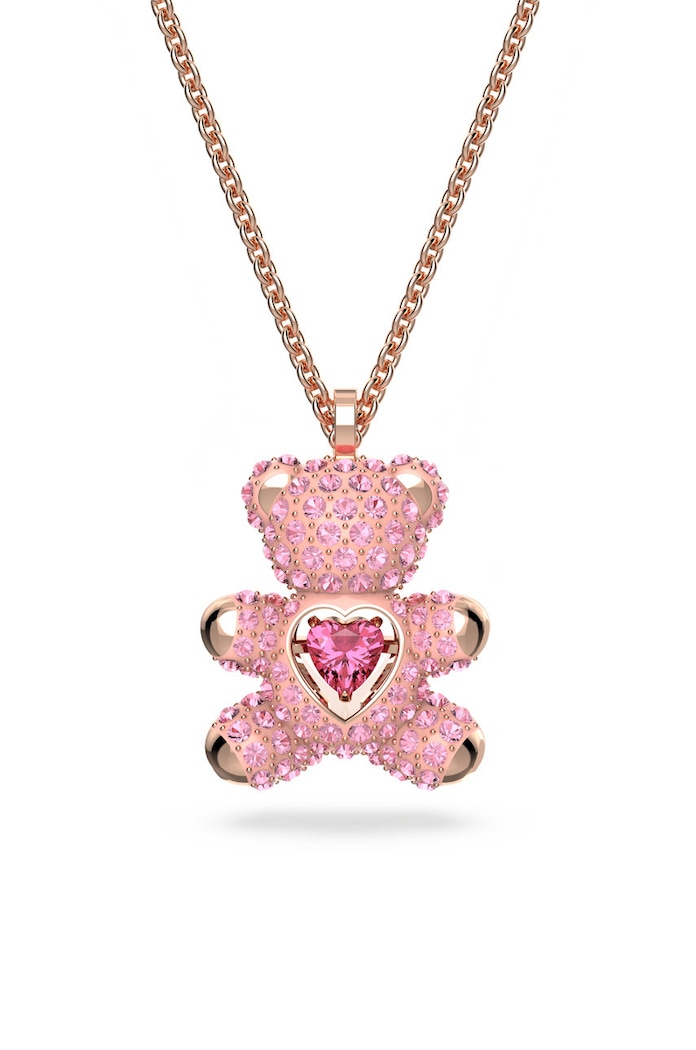 Колие Swarovski розов 5642976