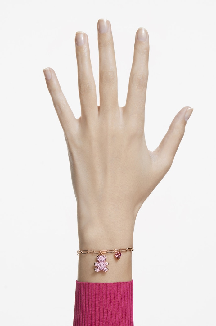 Náramek Swarovski růžová 5642978