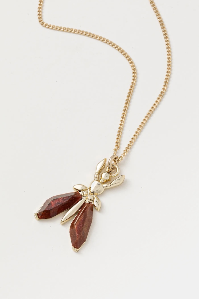 Patrizia Pepe Колие Patrizia Pepe CJ9339.M006 червен SS25