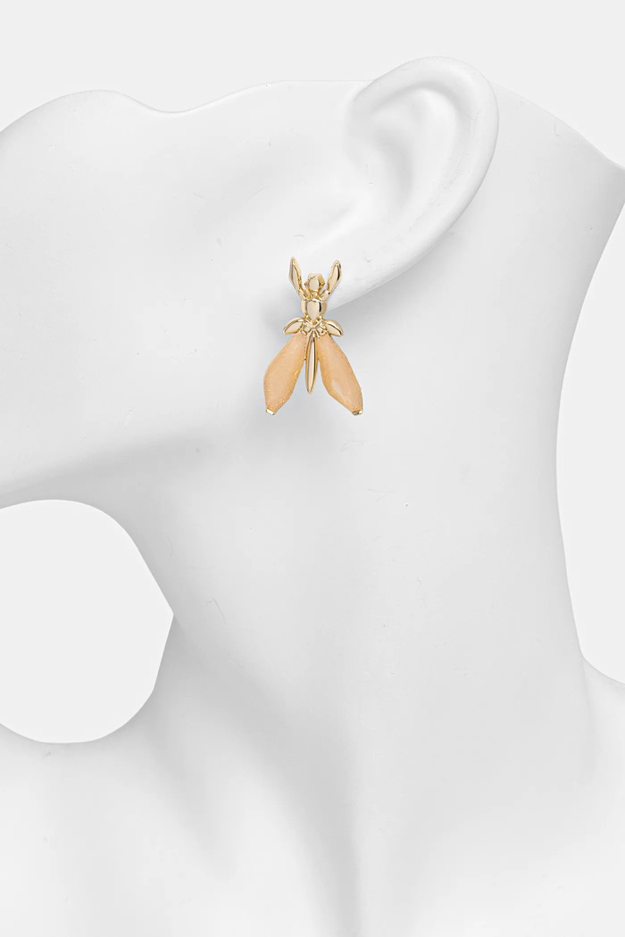 Accesorii Patrizia Pepe cercei pentru femei din metal CJ9340.M006 bej