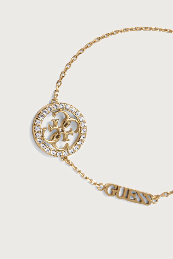 Guess Női rozsdamentes acél karkötő JUBB02.137JW arany AA00