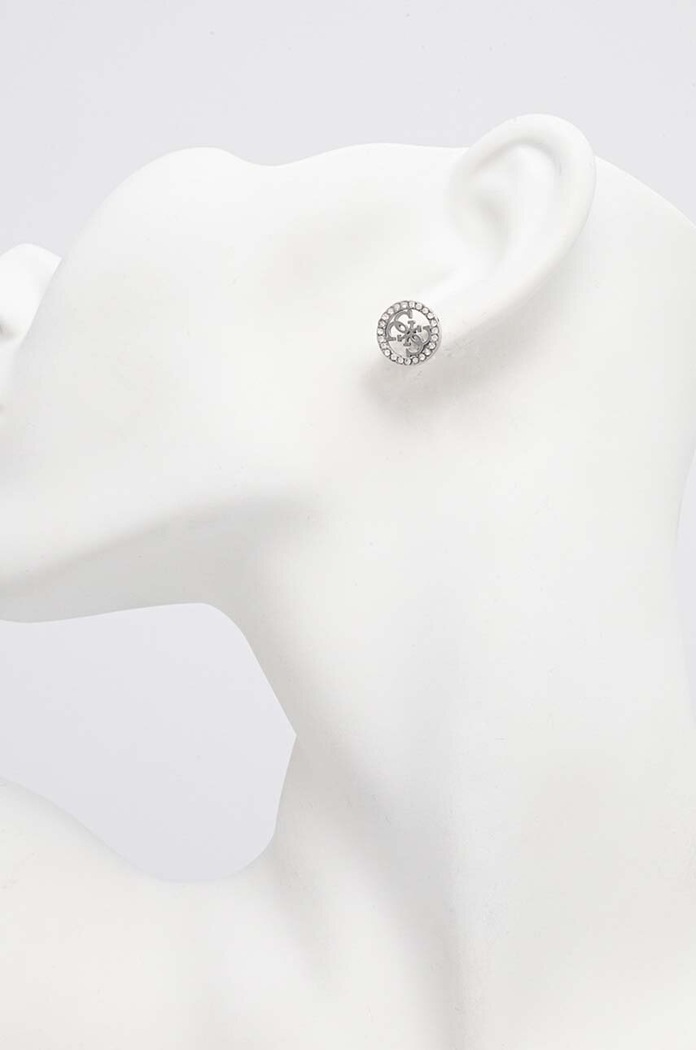 Guess Náušnice Guess JUBE02.161JW stříbrná SS26
