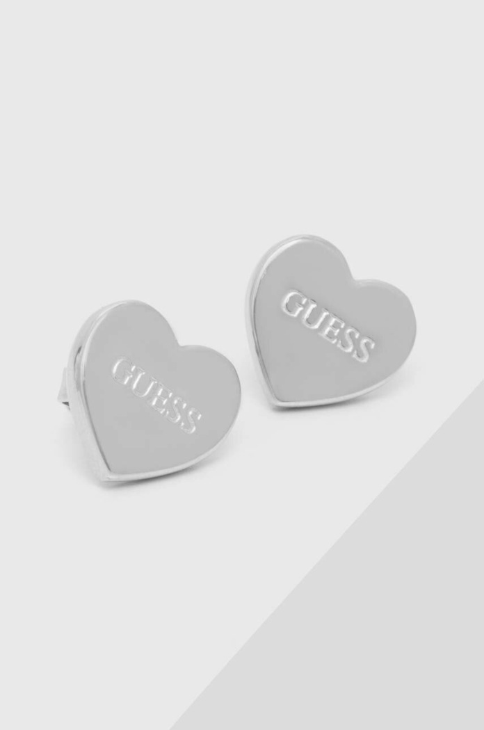 Náušnice Guess stříbrná JUBE02.171JW