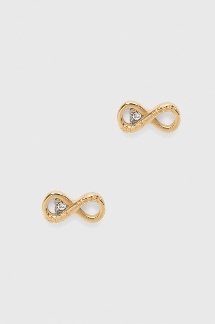 Náušnice Guess zlatá JUBE02.182JW