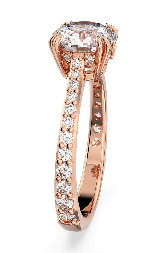 Doplňky Prstýnek Swarovski 5638548 stříbrná