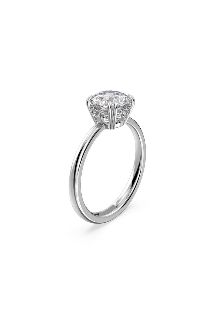 Prstýnek Swarovski 5642638 stříbrná AW22