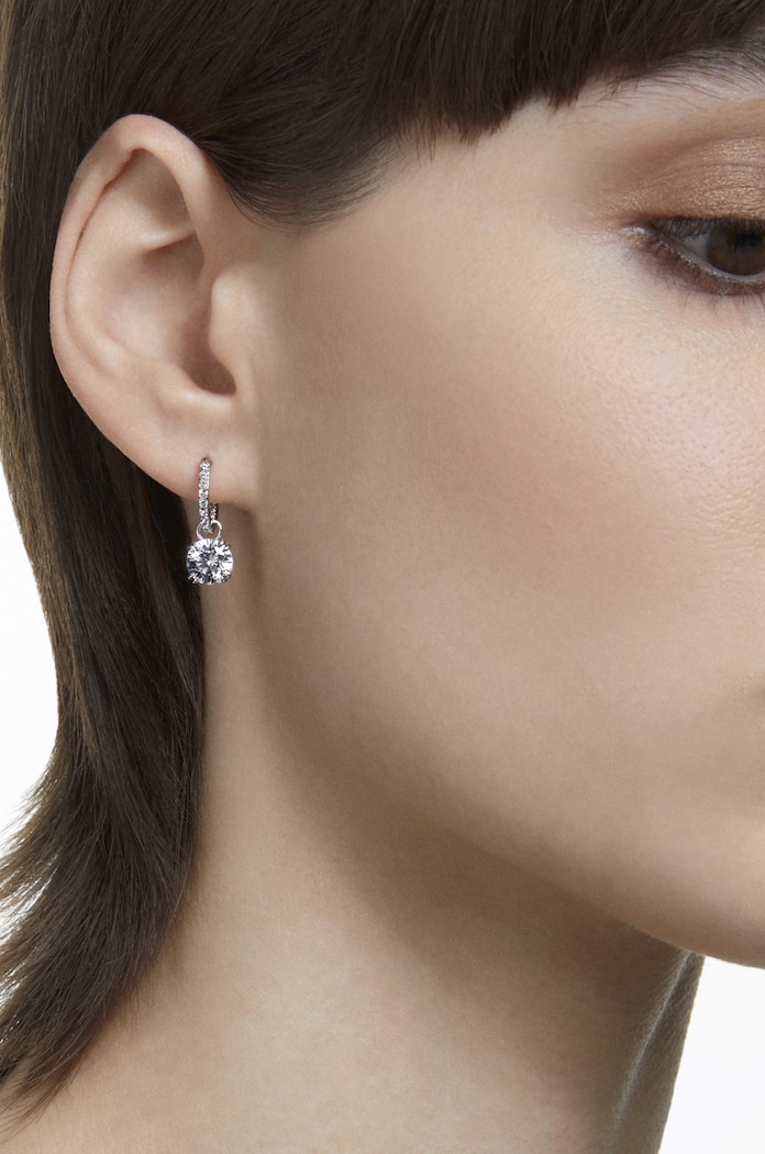 Naušnice Swarovski 5636717 srebrna AA00