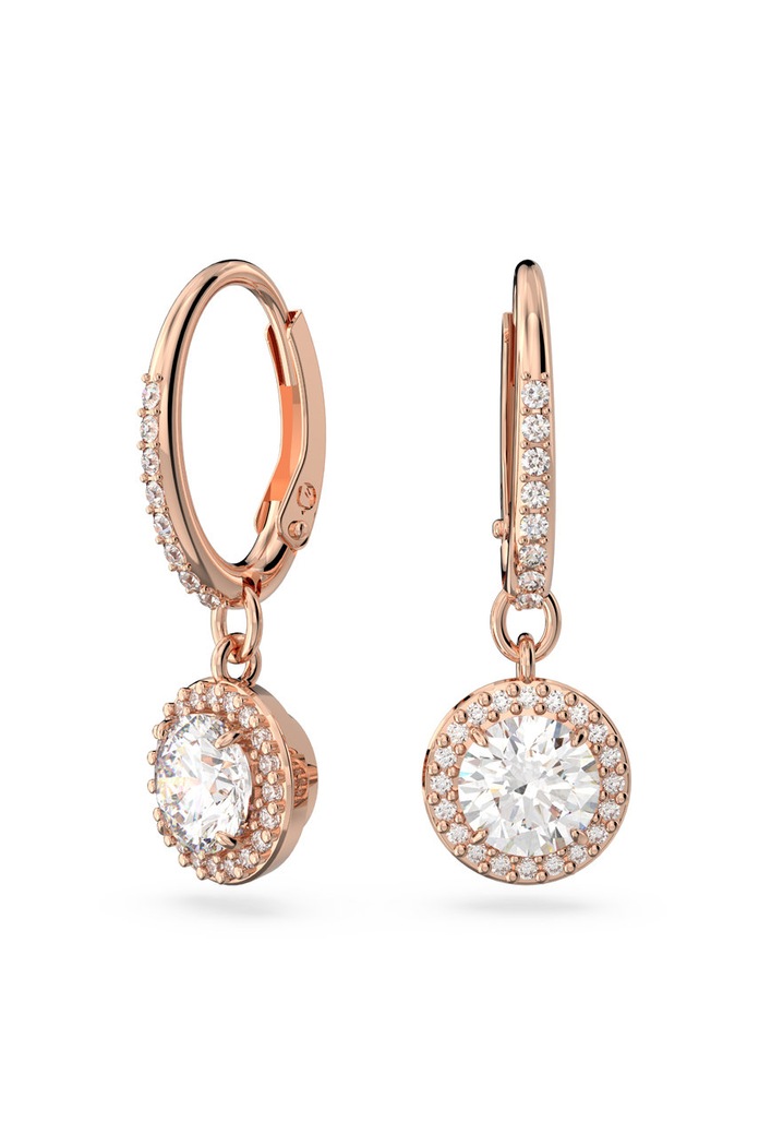 Uhani Swarovski zlata 5638769