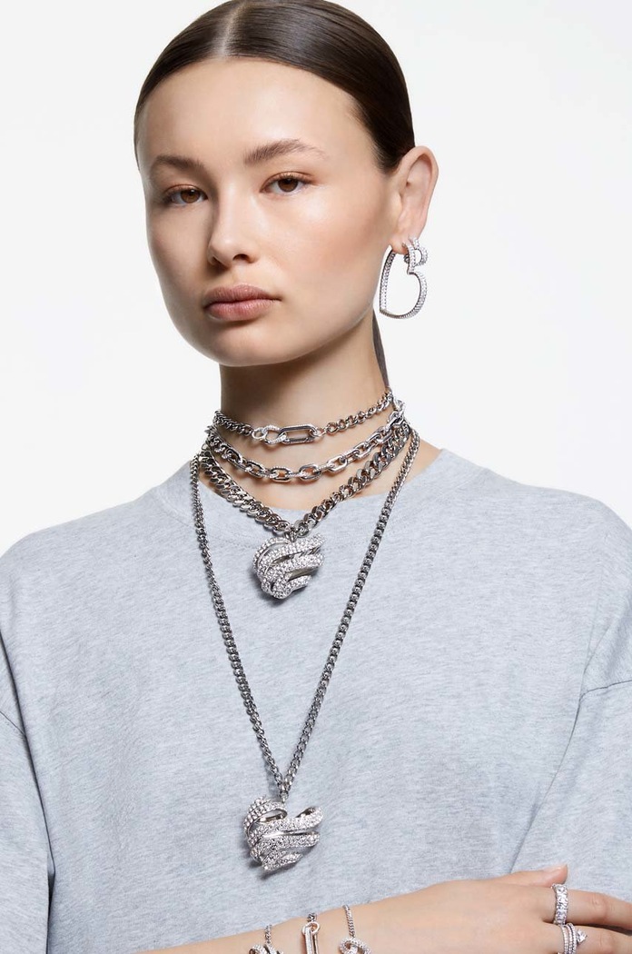 Βραχιόλι Swarovski 5642597 ασημί