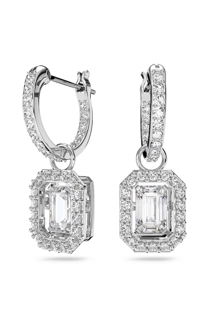 Náušnice Swarovski strieborná 5638495