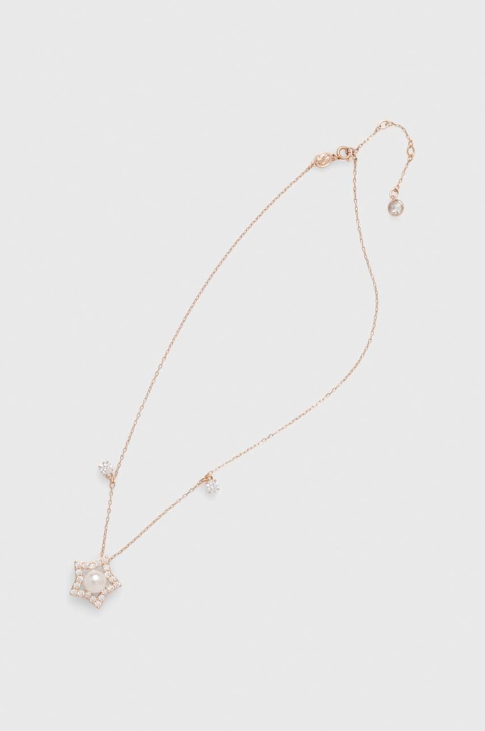 Swarovski nyaklánc természetes kő arany 5645382