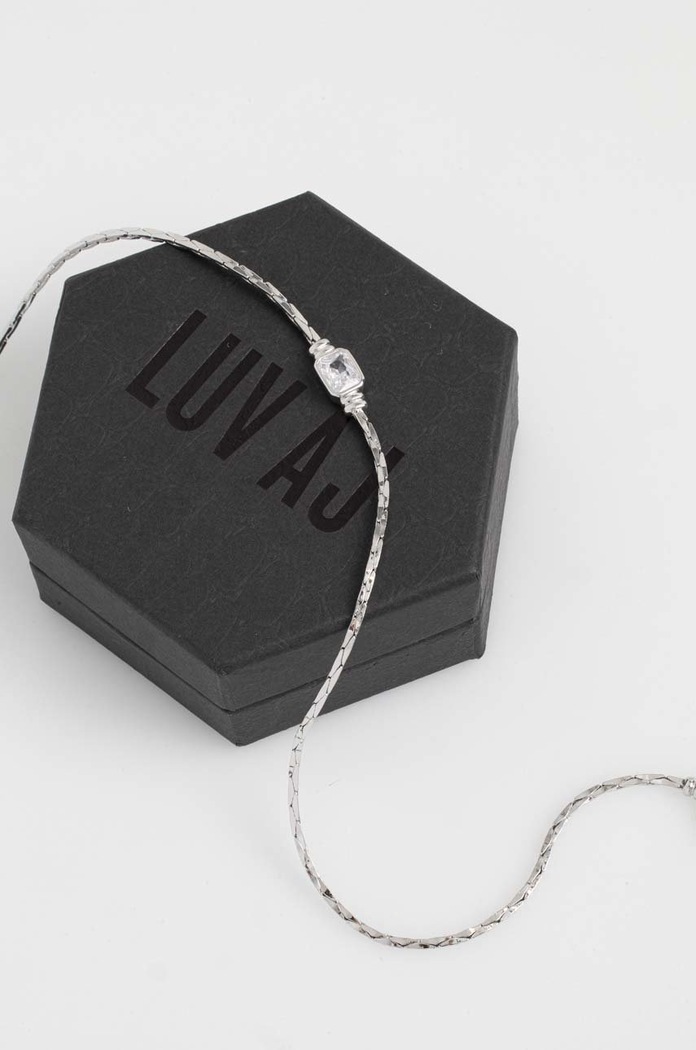 Doplňky Náhrdelník LUV AJ FW22.N.CCN.S stříbrná