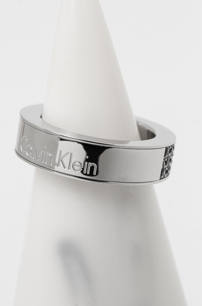 Calvin Klein Inel KJ06BR0402 argintiu AW22