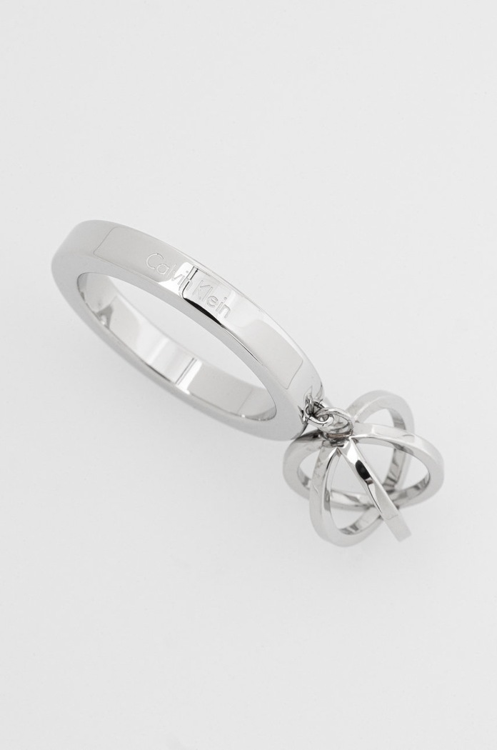 Prstienok Calvin Klein strieborná KJ4XMR0002