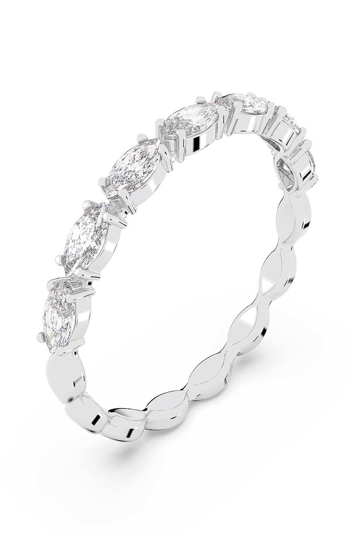 Prstýnek Swarovski Vittore 5366579 šedá AW22