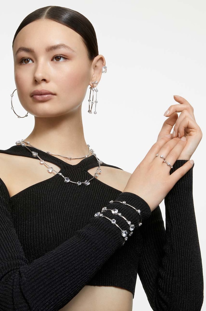 Akcesoria Swarovski pierścionek Constella 5640960 srebrny