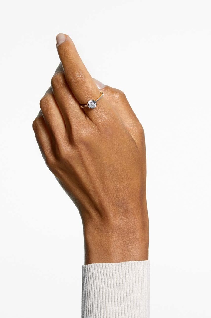 Pierścionek Constella Swarovski 5642621 złoty