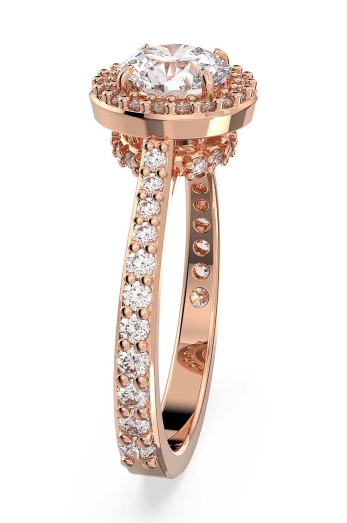 Akcesoria Swarovski Pierścionek Constella 5639404 złoty
