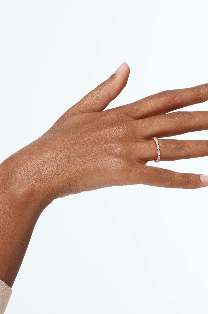 Pierścionek VITTORE Swarovski 5366576 złoty