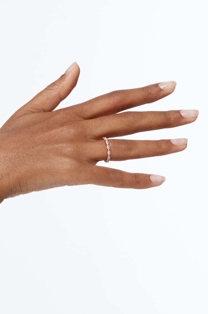 Prstienok Swarovski Vittore zlatá 5351769