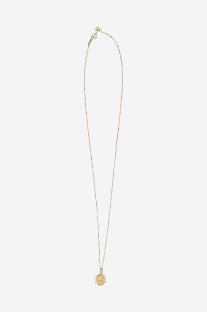 Needles gold-plated silver necklace Pendant LQ010.PEACE golden AW22