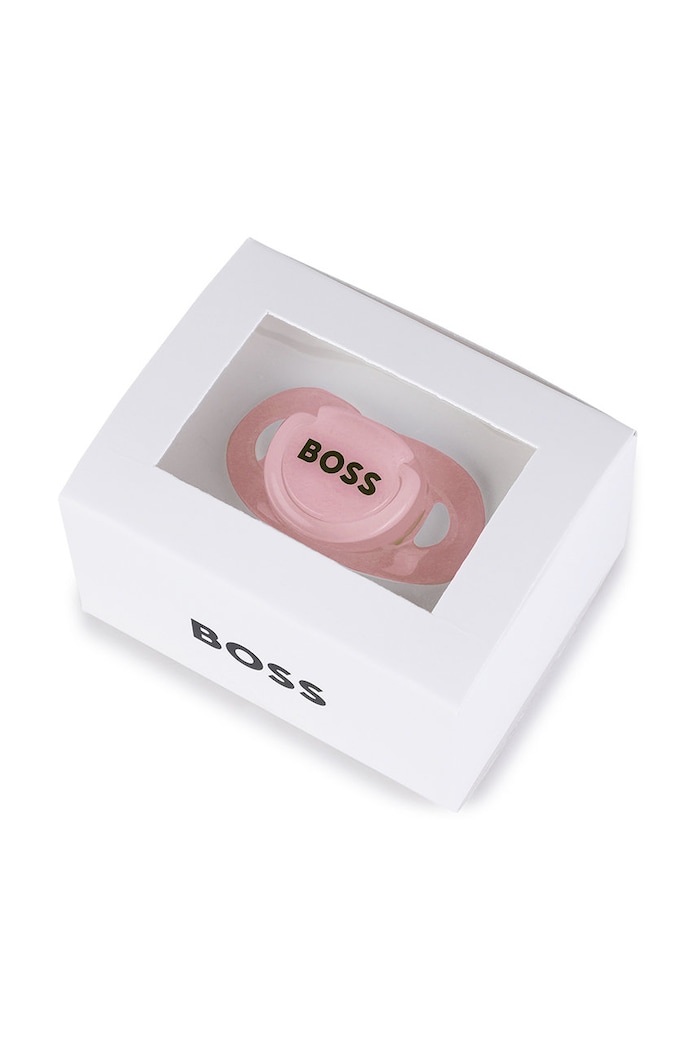 BOSS smoczek niemowlęcy J90P20.K różowy AW22