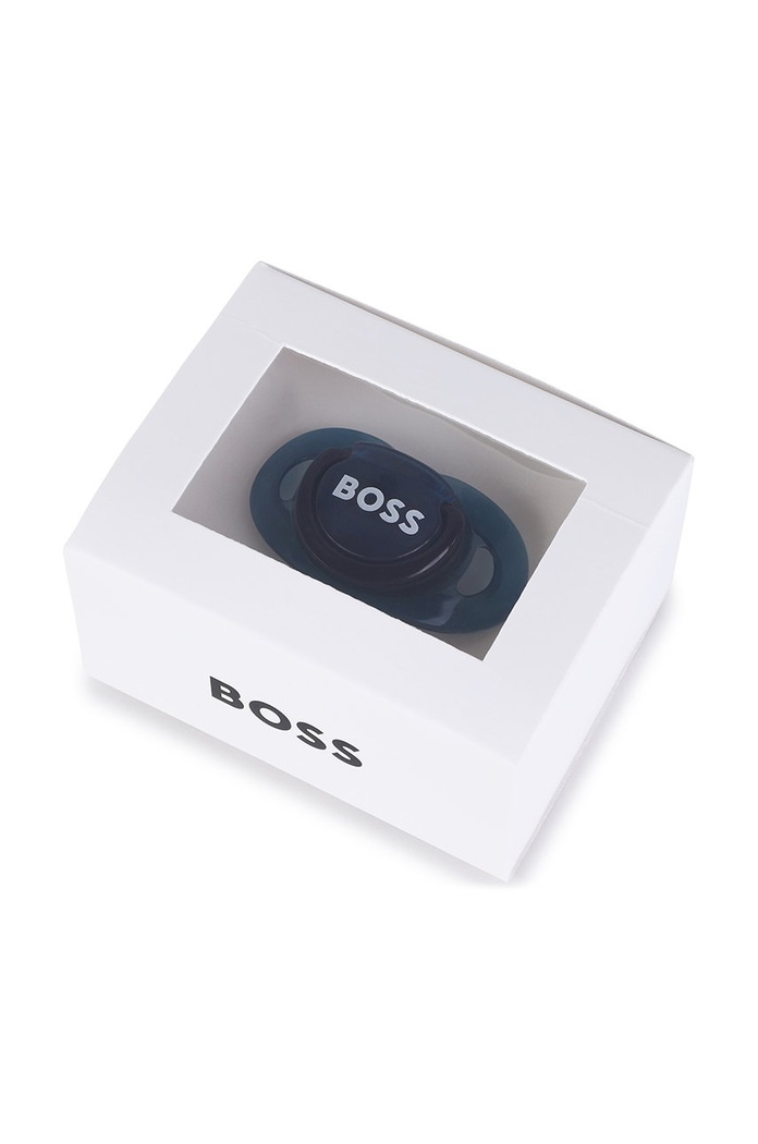 BOSS smoczek niemowlęcy J90P20.K granatowy AW22