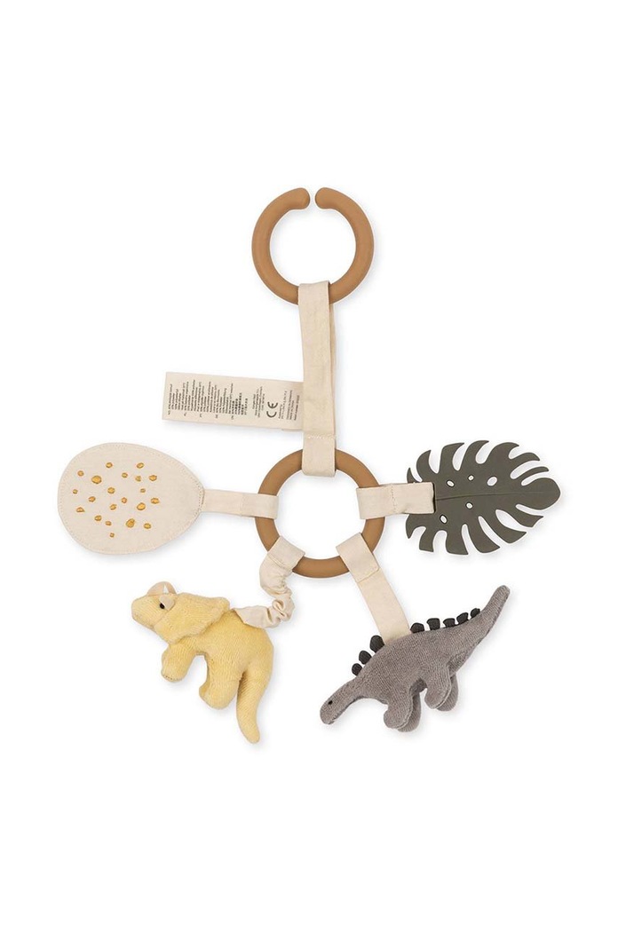Hračka pre bábätko Konges Sløjd ACTIVITY RING DINO KS1863 viacfarebná AW22
