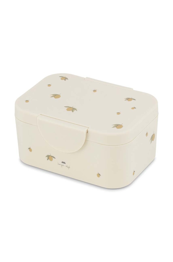 Konges Sløjd cutie de mancare pentru bebeluși LUNCH BOX bej KS3173