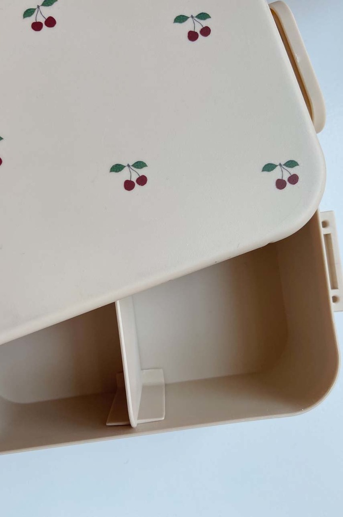 Konges Sløjd pudełko na jedzenie dla dzieci LUNCH BOX beżowy KS3173