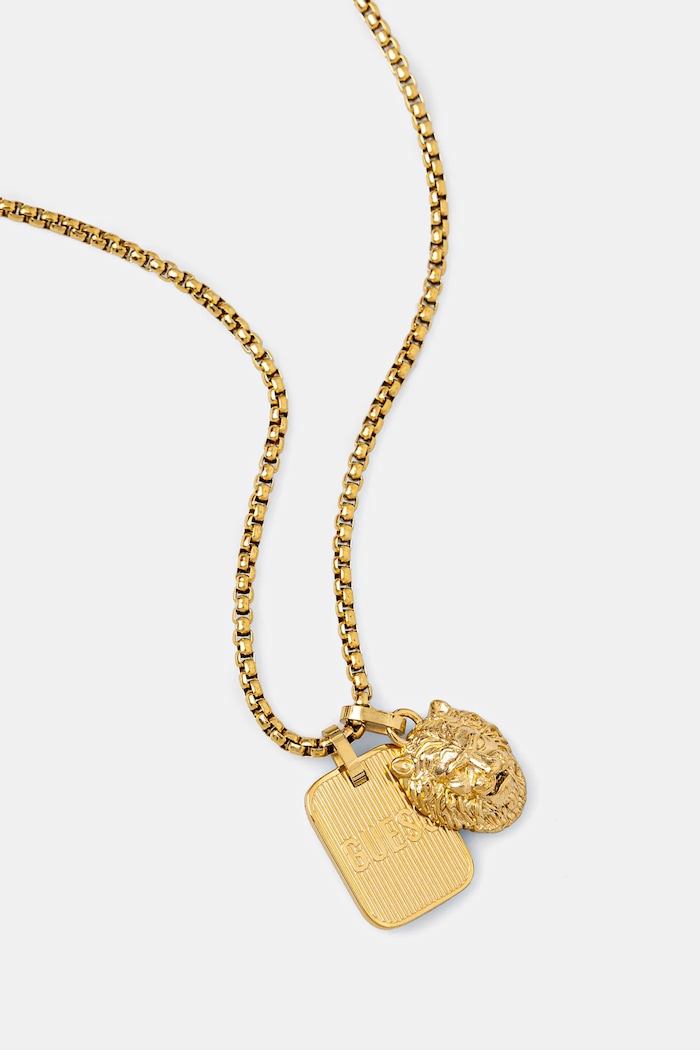 Guess naszyjnik JUMN01.300JW złoty AW25