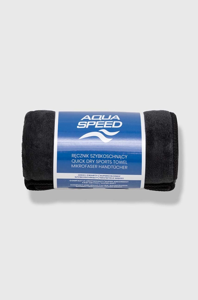 Aqua Speed быстросохнущее полотенце 50x100 чёрный 50.DRY.SOFT