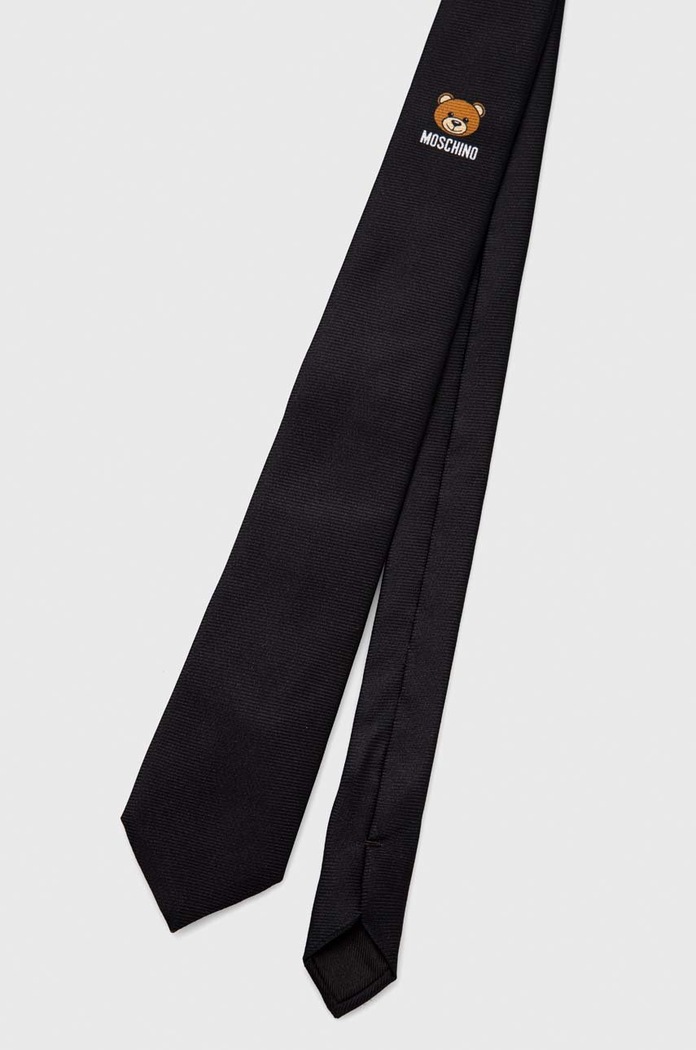 Moschino cravata de matase negru M5347.55060