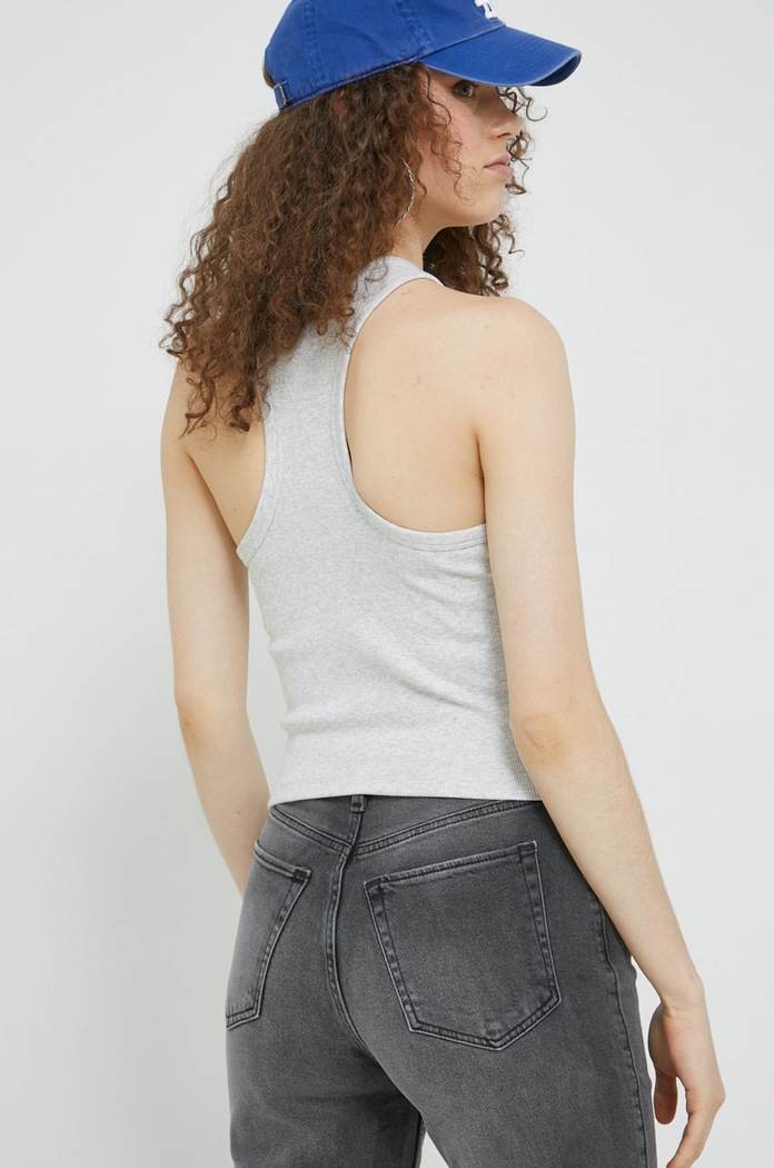 Odzież Abercrombie & Fitch top KI139.2652.112 szary