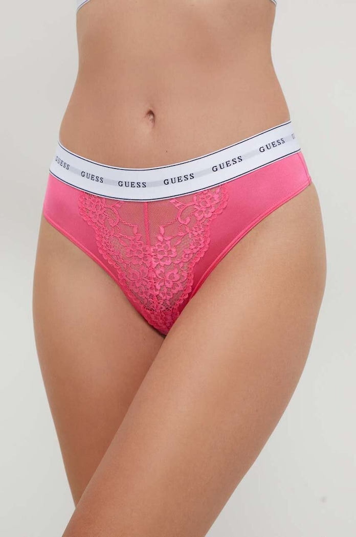 Στρινγκ Guess O2BE00.KBBT0 ροζ AW24