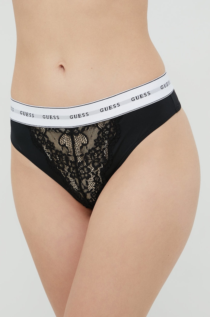 Guess tanga BELLE csipke fekete O2BE00.KBBT0