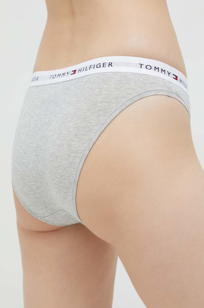 Nohavičky Tommy Hilfiger UW0UW03836.9BYY sivá AW22