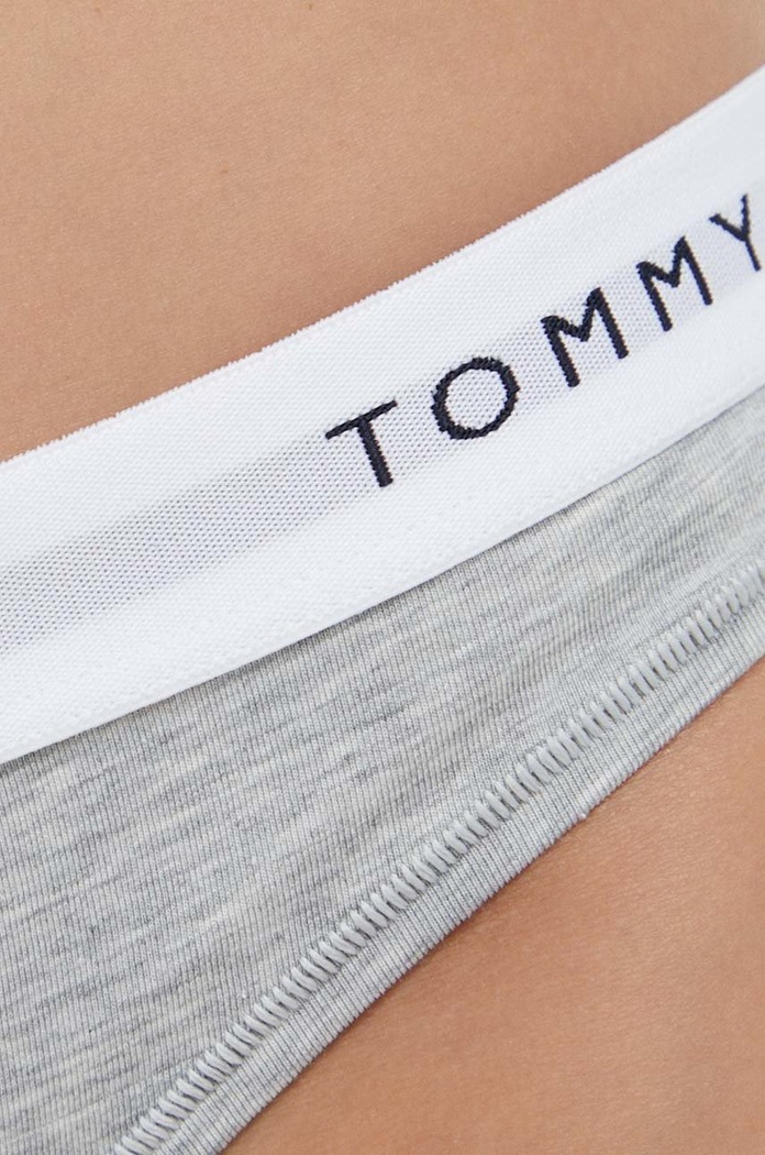 Tangá Tommy Hilfiger sivá UW0UW03835.9BYY