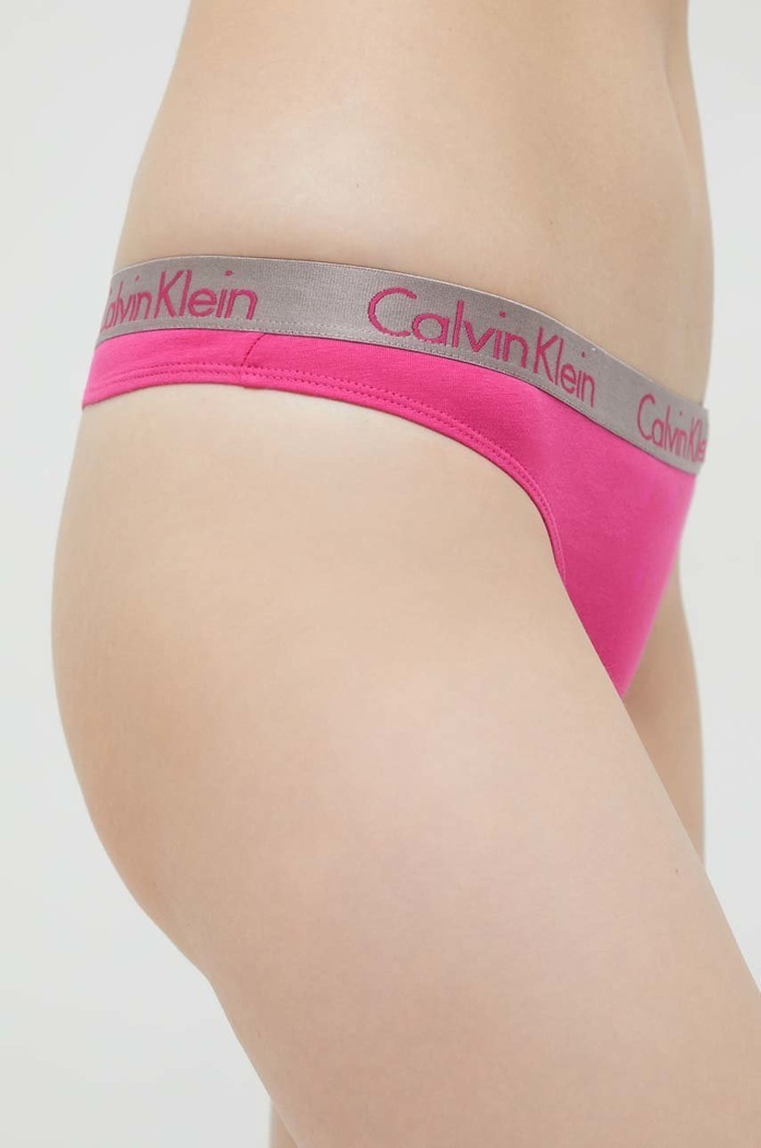 Calvin Klein Underwear tanga 000QD3539E.9BYY rózsaszín AW22
