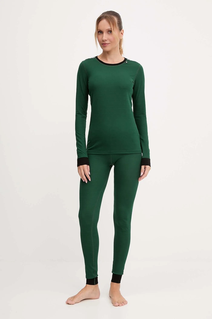 Sada funkčného prádla Helly Hansen Comfort Planet friendly zelená 48675