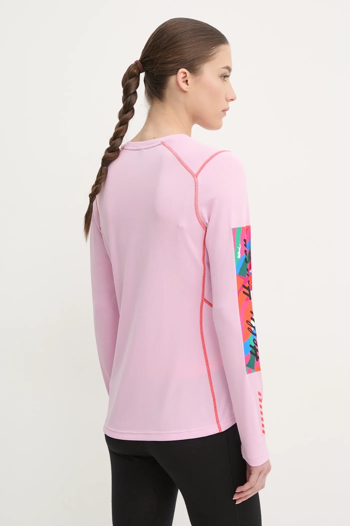 Îmbrăcăminte Helly Hansen Longsleeve funcțional LIFA ACTIVE 49393 roz