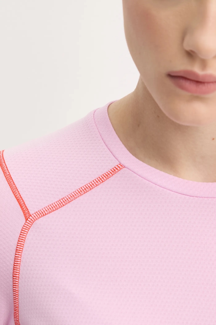 Longsleeve funcțional LIFA ACTIVE Helly Hansen roz 49393